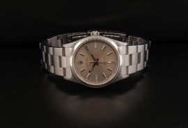 Silver Dial with Lum Stick Hour Markers